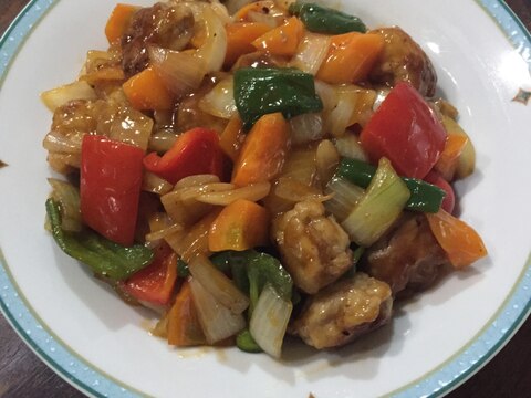 豚こま肉で簡単 酢豚 レシピ 作り方 By およねこ45 楽天レシピ 豚こま肉で簡単 酢豚 レシピ 作り方 By およねこ45 楽天レシピ